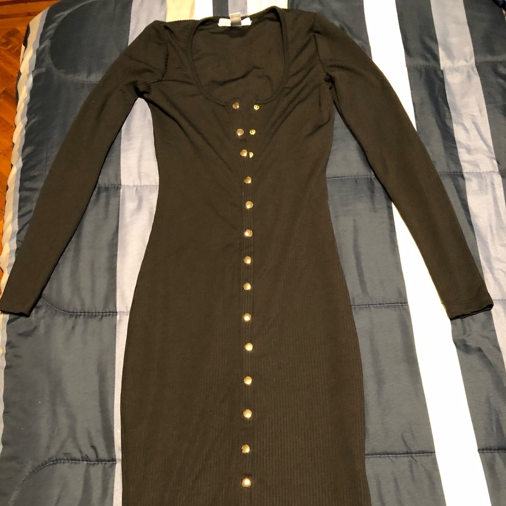 Black fall dress
